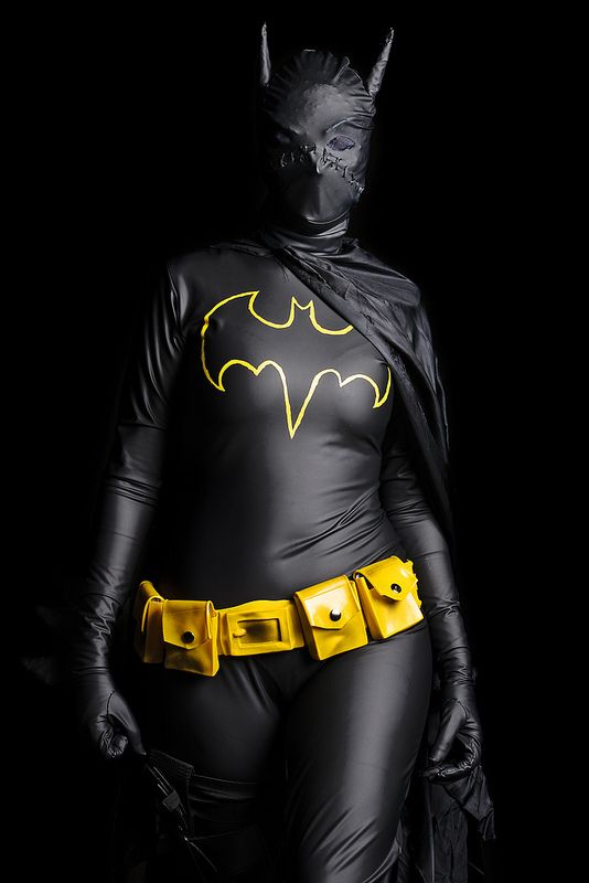 Batman Halloween Superhero Costume Black